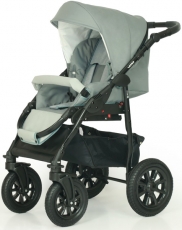 Дитяча коляска 2 в 1 Verdi Laser BLACK 9023-VLB-07, gray